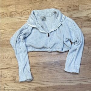 Urban Outfitters Cropped Sherpa